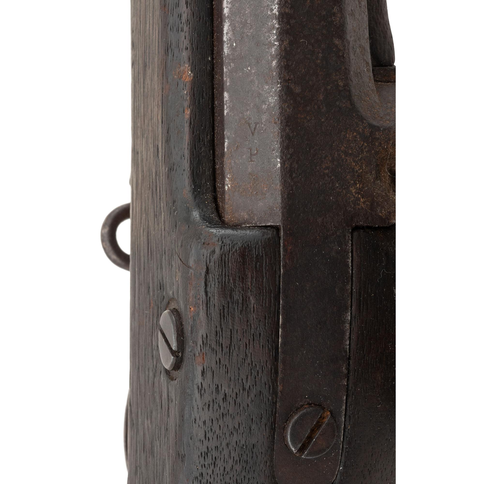 Model 1861 US Springfield rifle musket dated 1861 with bayonet and frog.