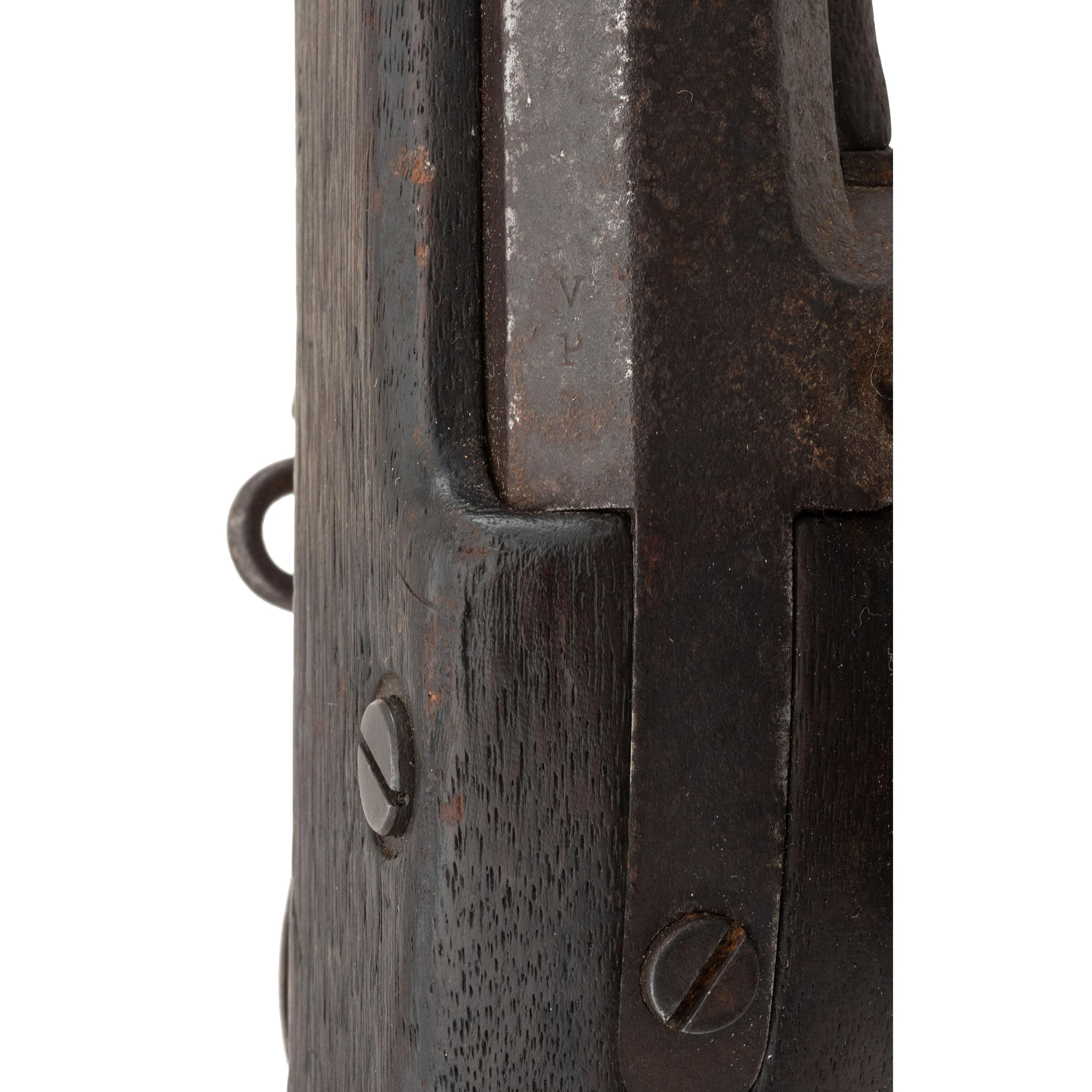 Model 1861 US Springfield rifle musket dated 1861 with bayonet and frog.