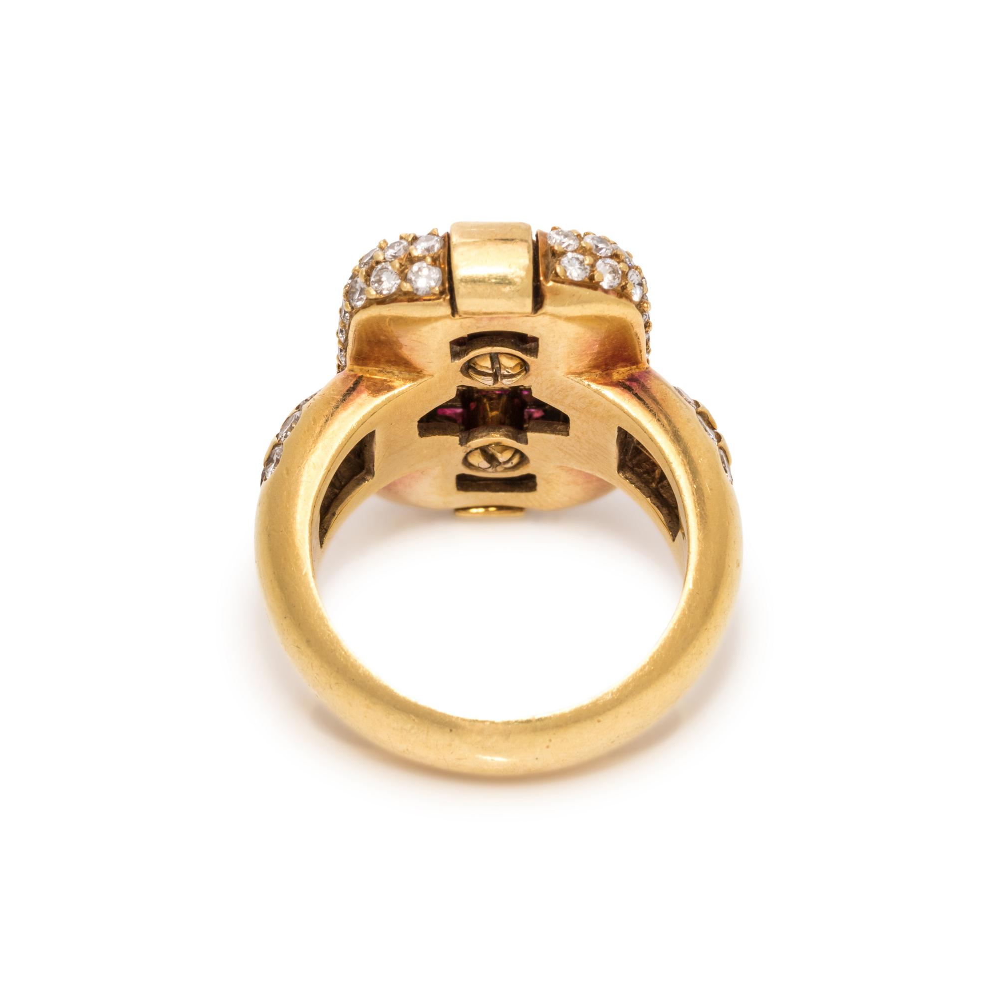 RUBY AND DIAMOND RING