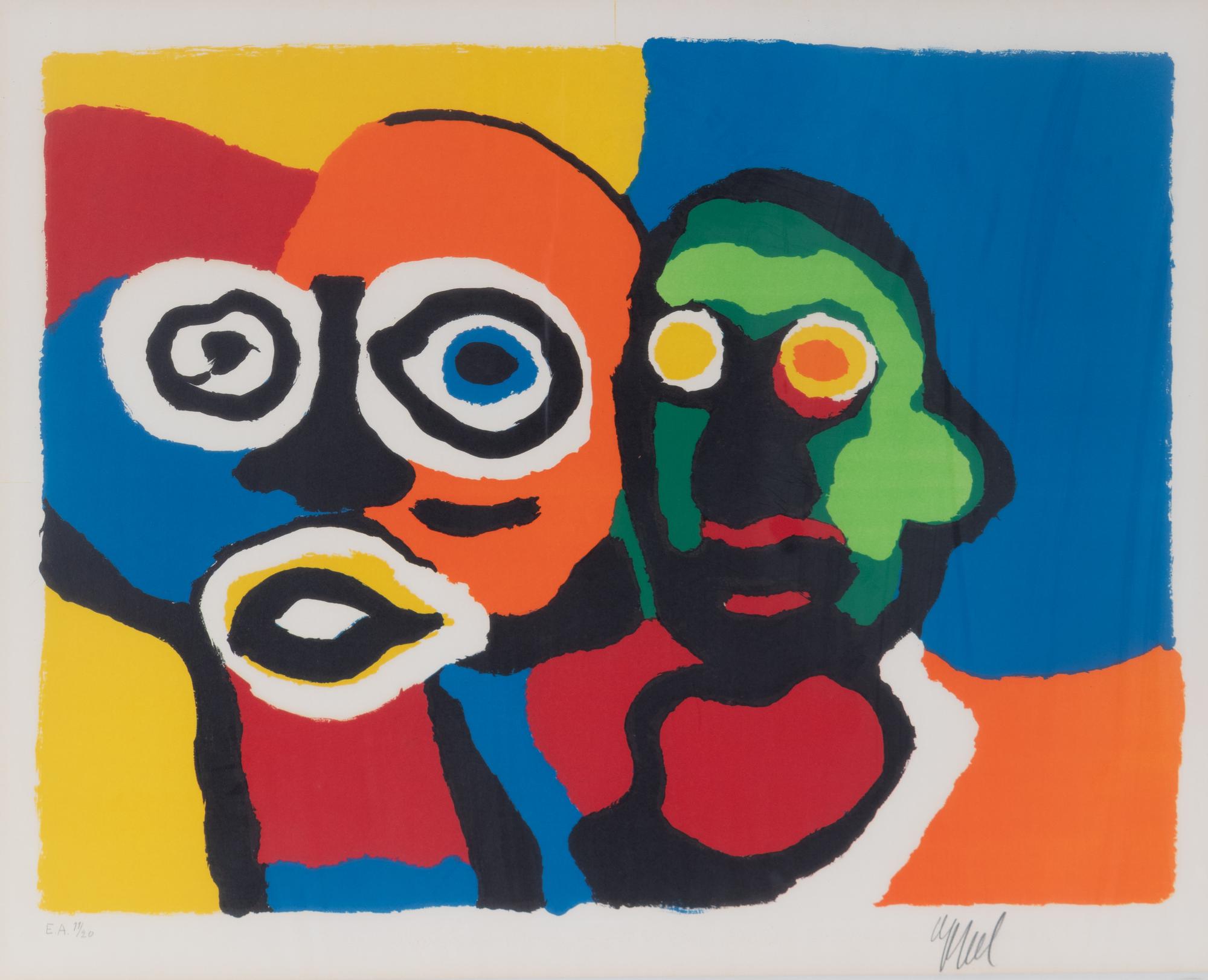 Untitled (Compositon with Faces)