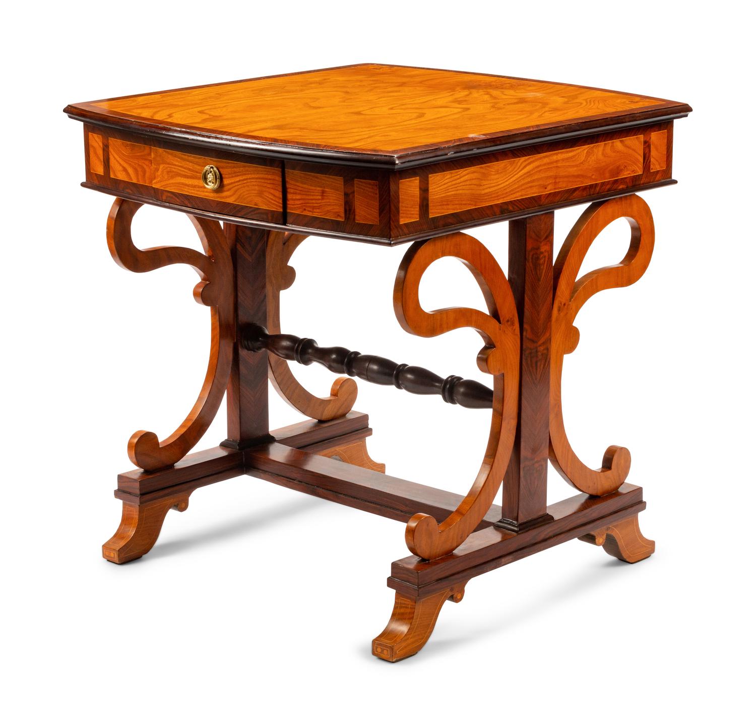 An Art Nouveau Style Side Table