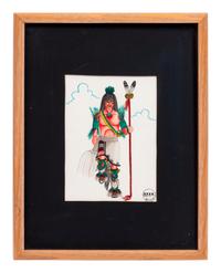 untitled, portraits of Pueblo dancers