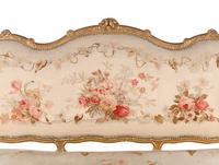 A Louis XV Style Giltwood Seven-Piece Salon Suite