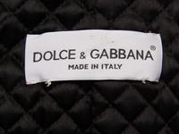 Dolce & Gabbana, Croc-Embossed Belted Coat
