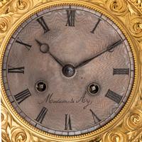 A French Gilt Bronze Automaton Clock, Medainela AY