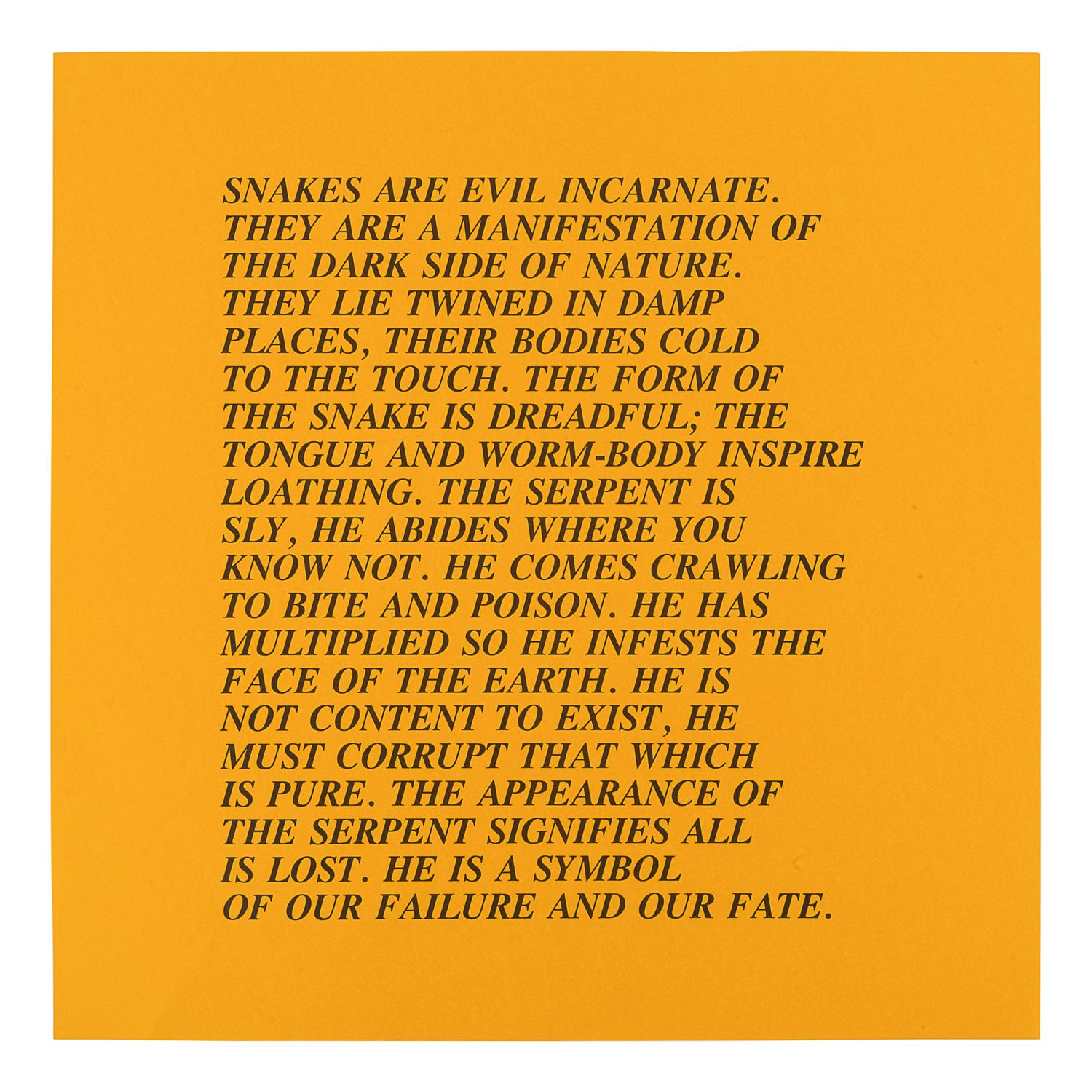 Inflammatory Essays (set of 29) , 1979-1982