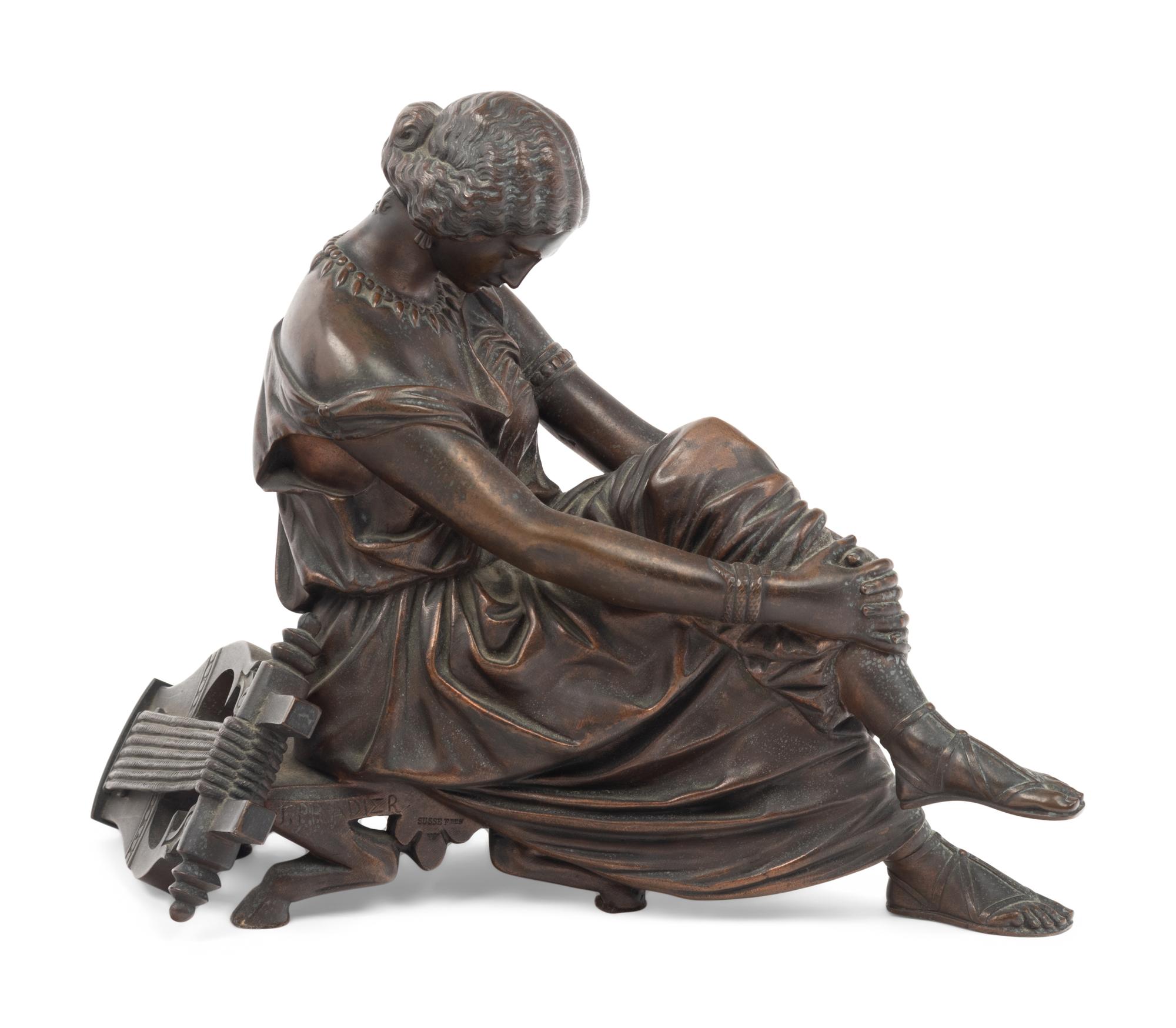 Three Continental Bronze Figures