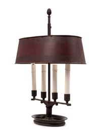 A French Tôle Bouillotte Lamp