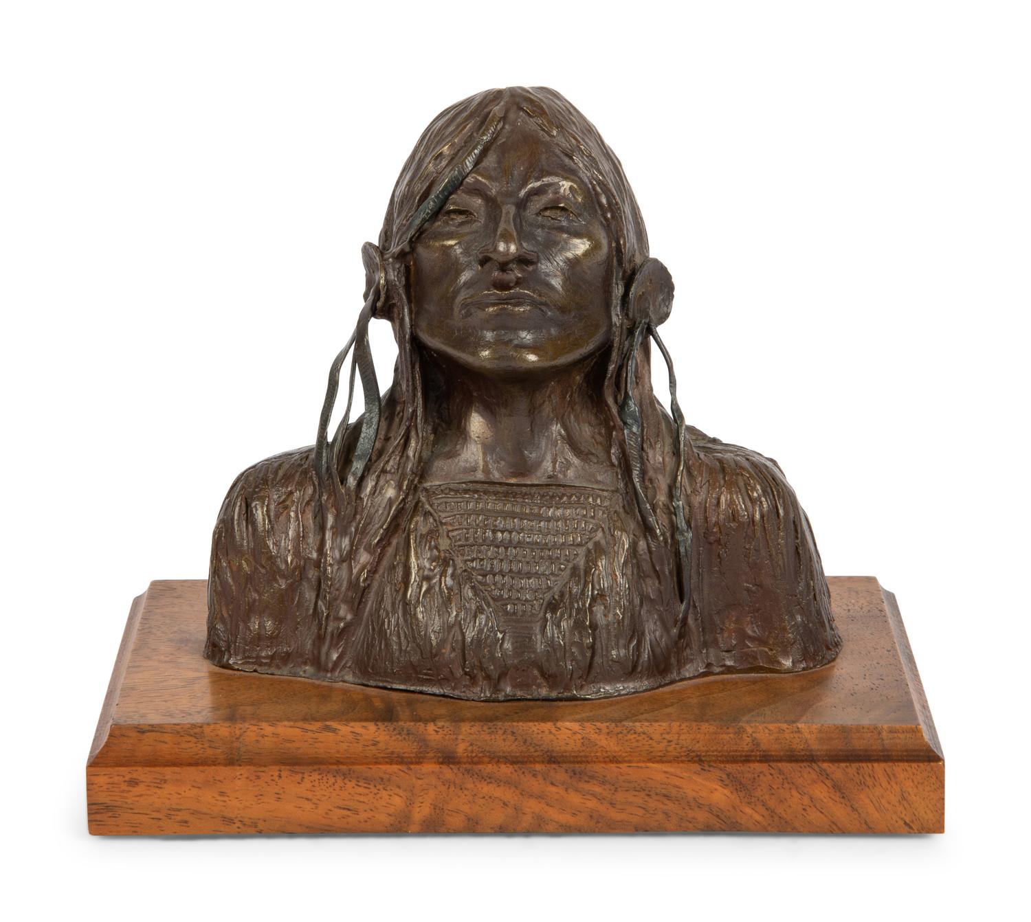 Bust of an Indian , edition 7/12