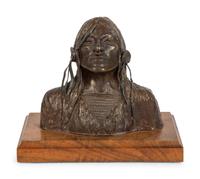 Bust of an Indian , edition 7/12