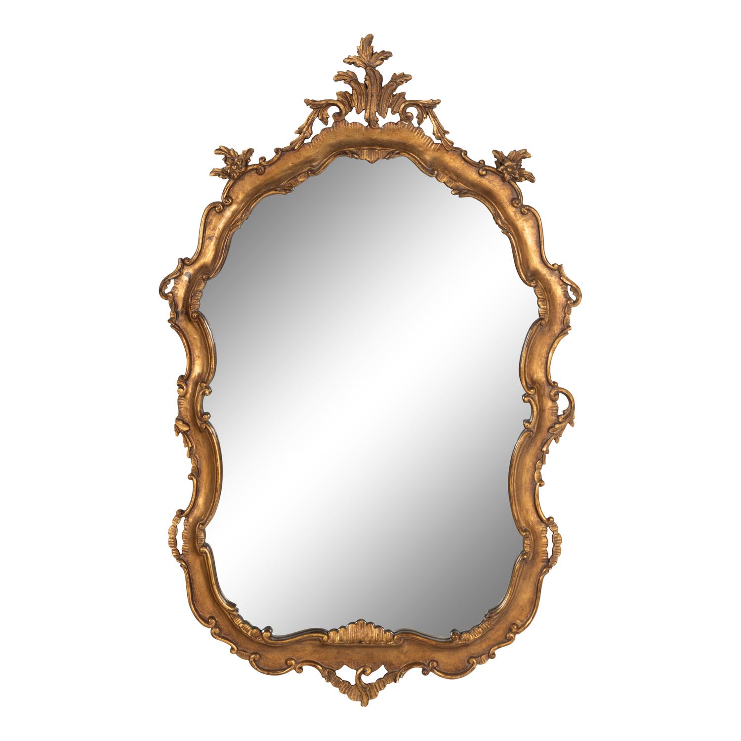 A Venetian Style Giltwood Mirror