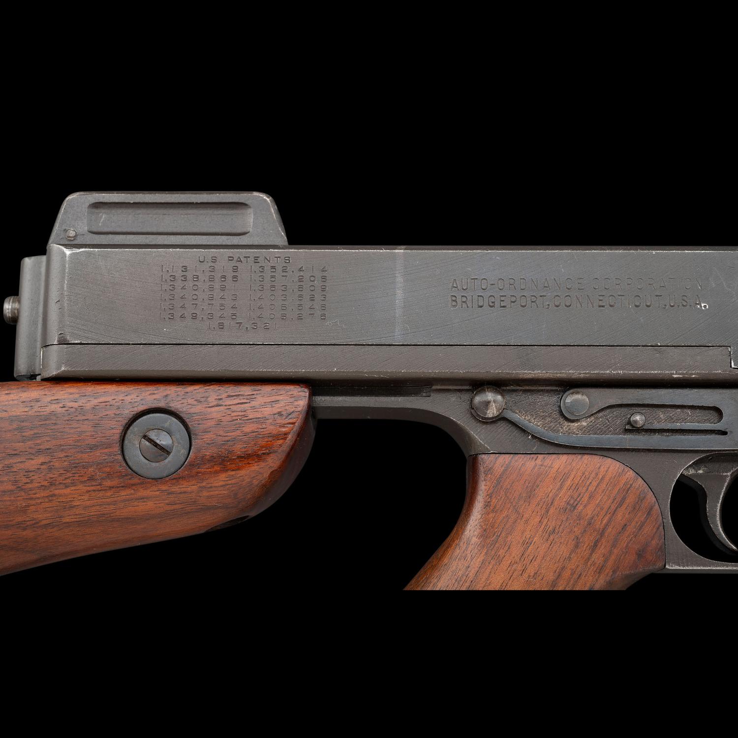 ***Martially Marked Model 1928A1 Thompson Submachine Gun Made by Savage Arms