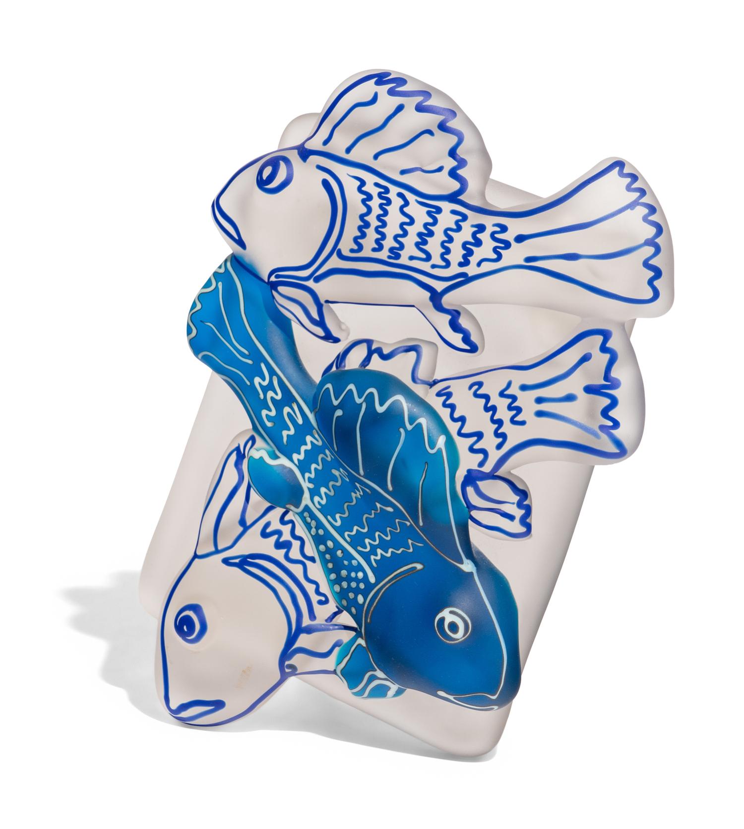 Fish plaque, 1988