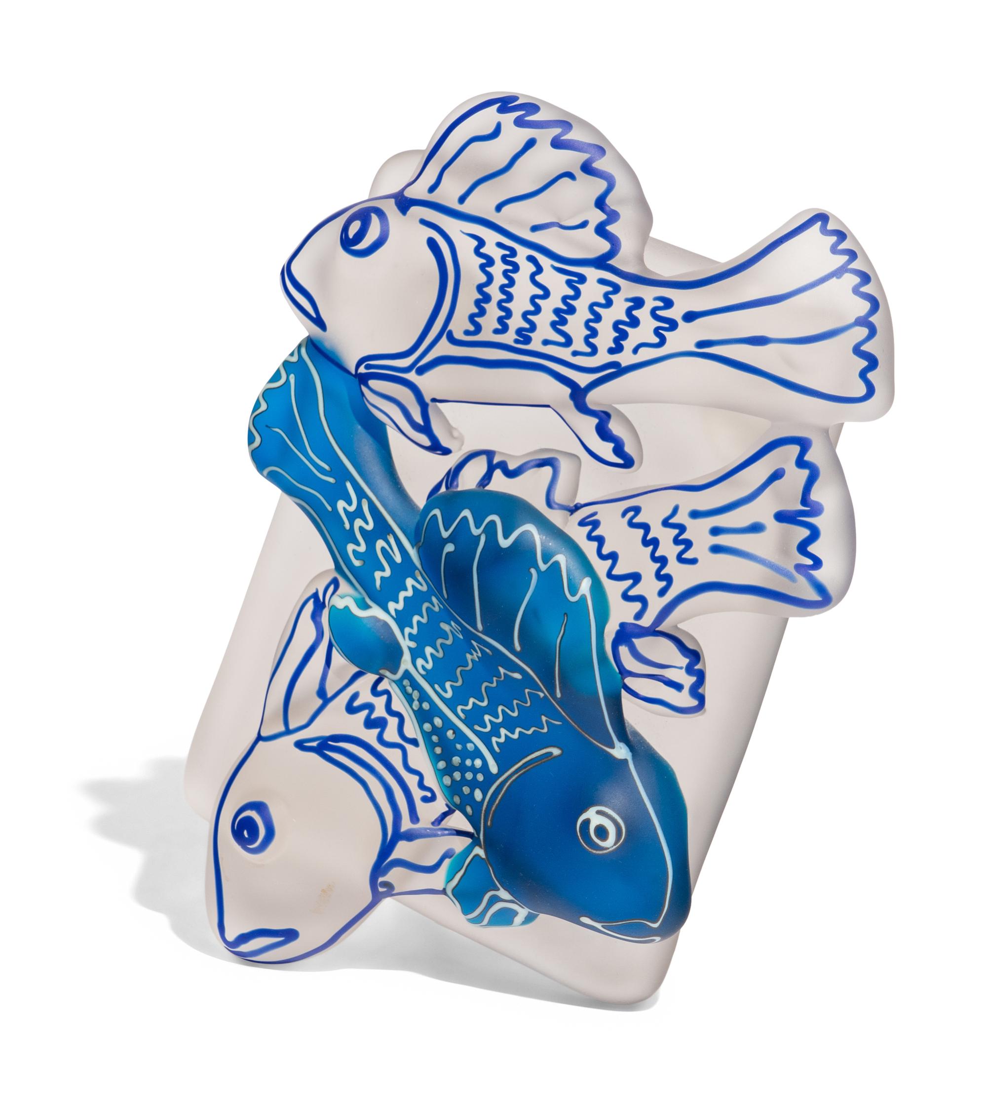 Fish plaque, 1988