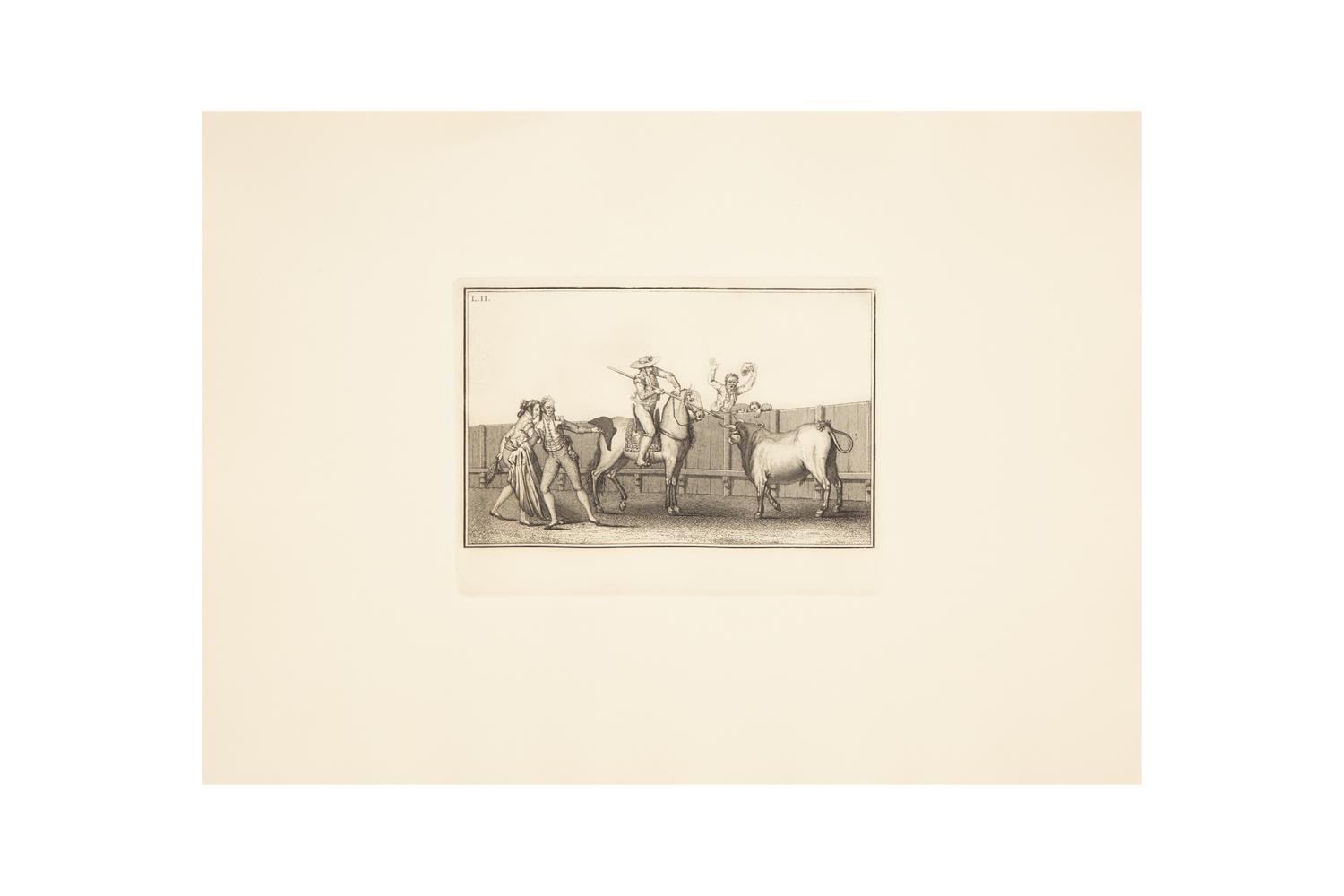 Luis Fernandes Noseret (Spanish, 18th Century) Coleccion de las Principales Suertes de una Corrida de Toros