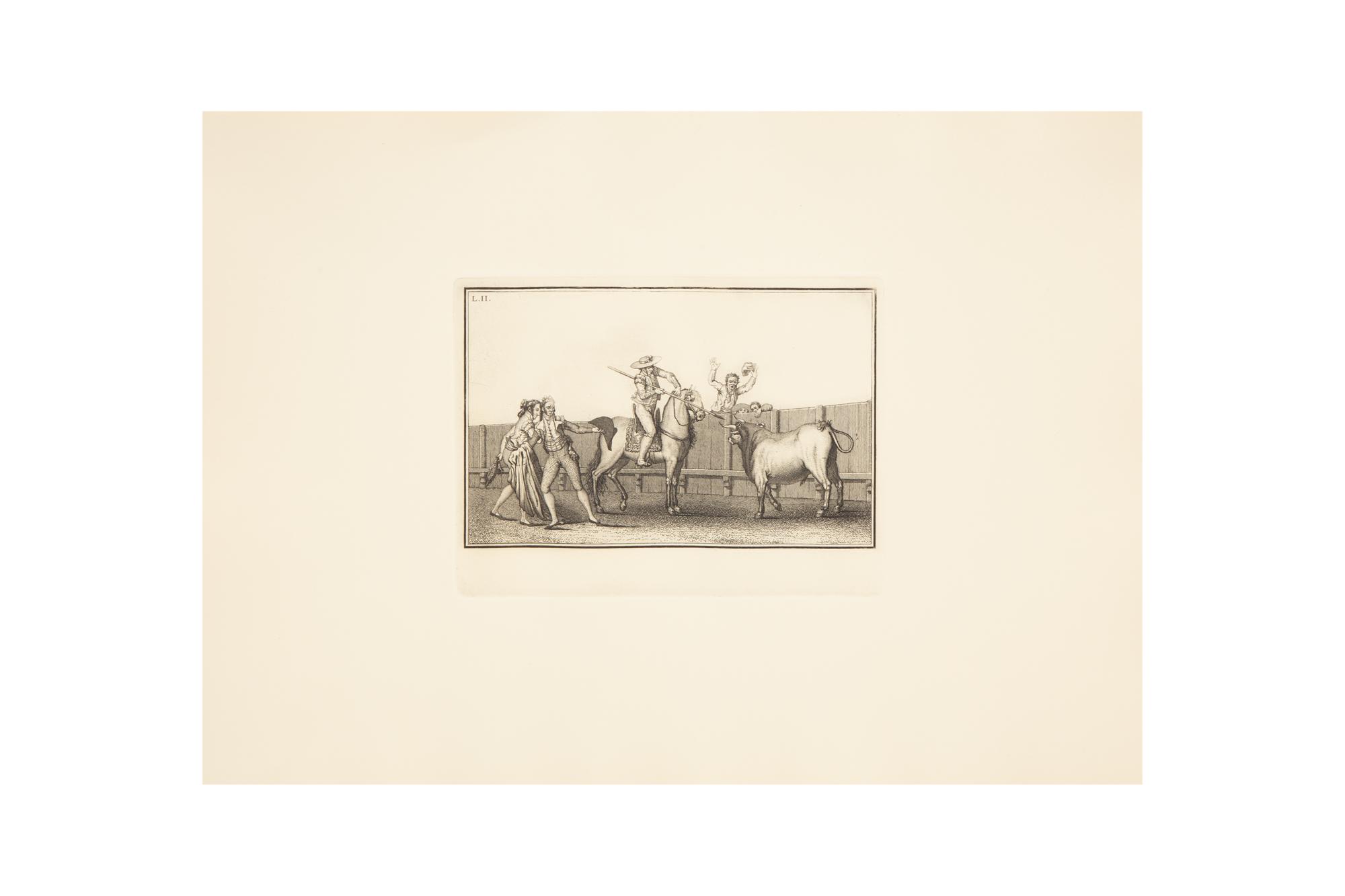 Luis Fernandes Noseret (Spanish, 18th Century) Coleccion de las Principales Suertes de una Corrida de Toros