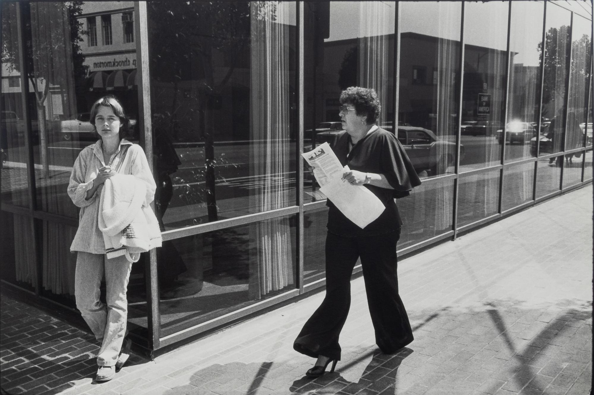 Garry Winogrand (1928-1984) Untitled (Two women, Beverly Hills,) from "Women are Better than Men...", 1982