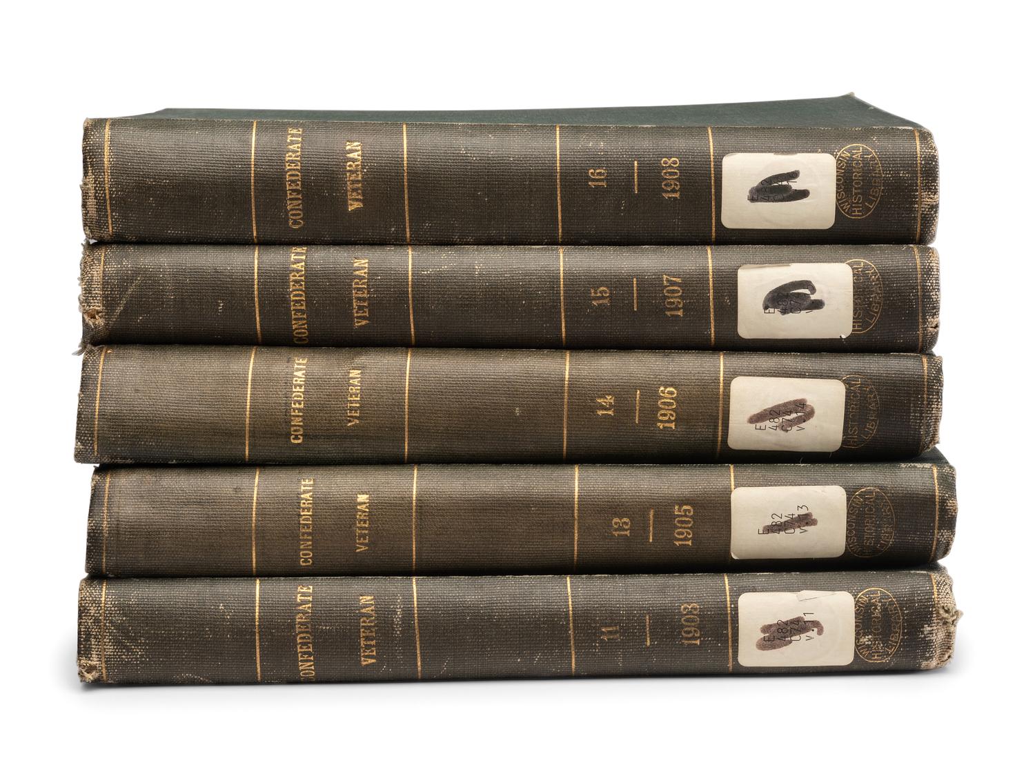 [CIVIL WAR - CONFEDERACY]. A group of memoirs and histories of the Civil War from a Southern perspective, comprising: