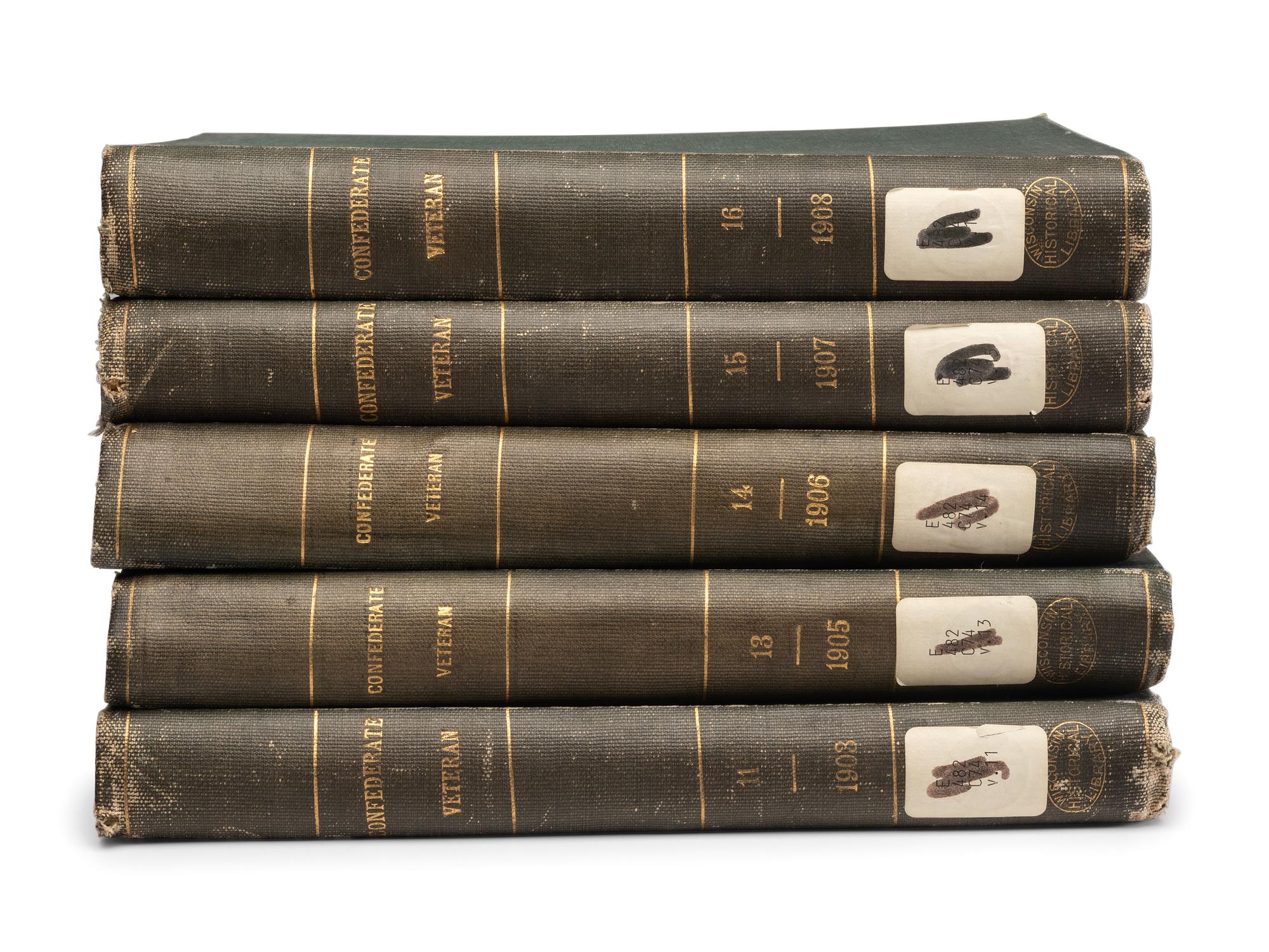 [CIVIL WAR - CONFEDERACY]. A group of memoirs and histories of the Civil War from a Southern perspective, comprising: