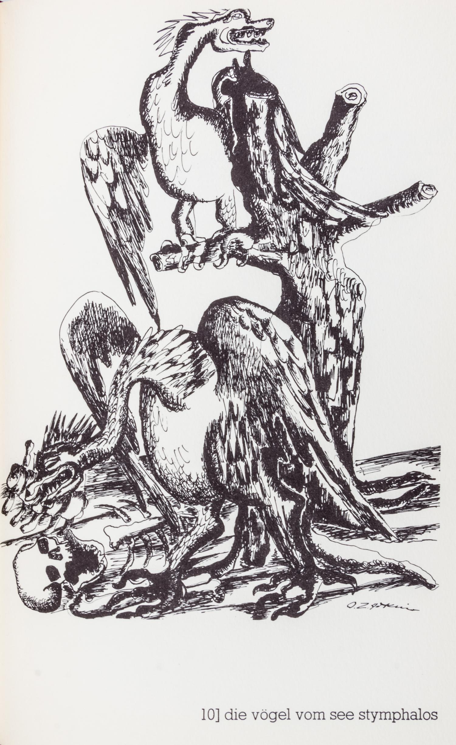 (ZADKINE, OSSIP) Le travaux d'Herecule. The Labours of Heracles. etc. Paris, ca. 1960. Limited, signed.