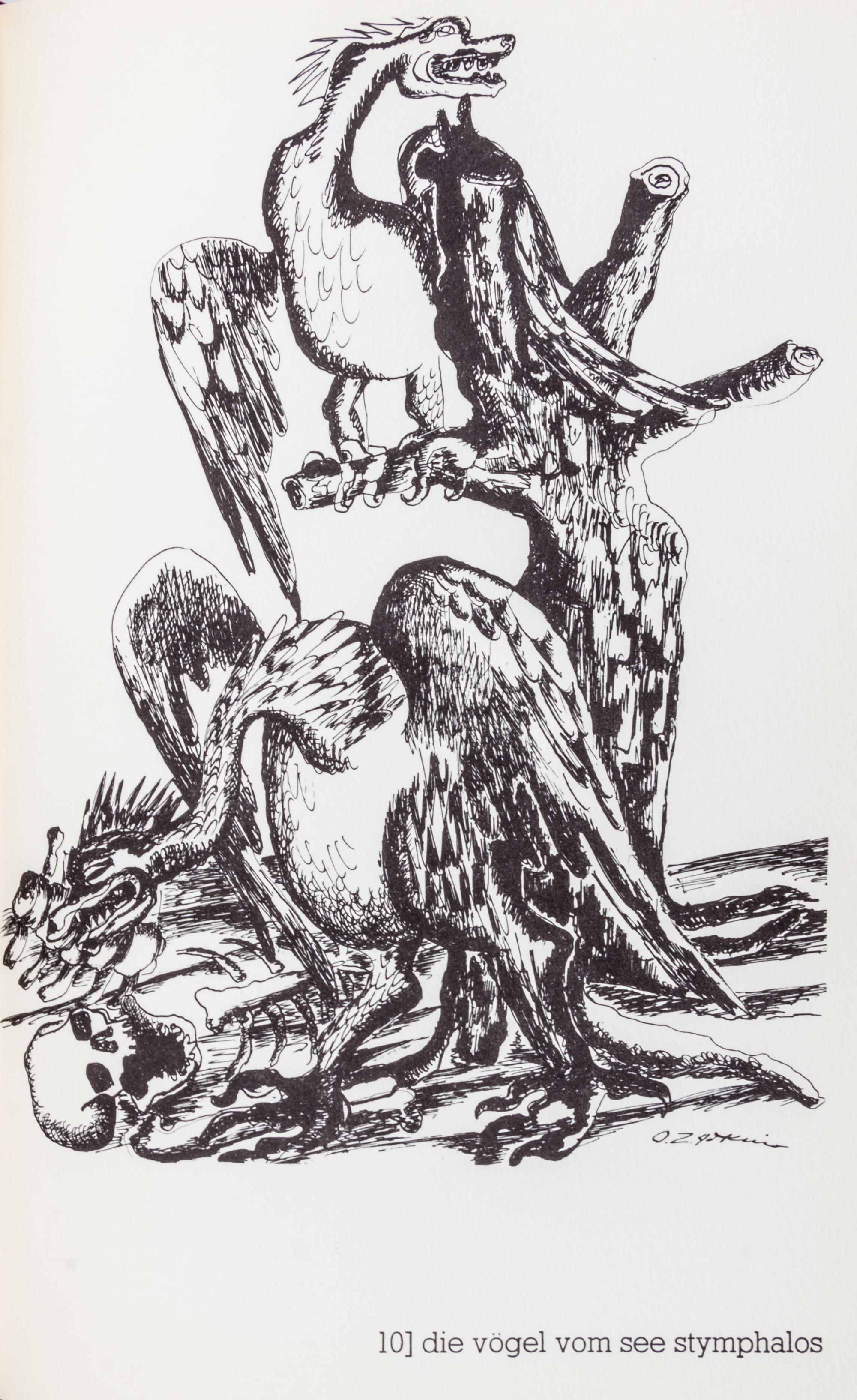 (ZADKINE, OSSIP) Le travaux d'Herecule. The Labours of Heracles. etc. Paris, ca. 1960. Limited, signed.