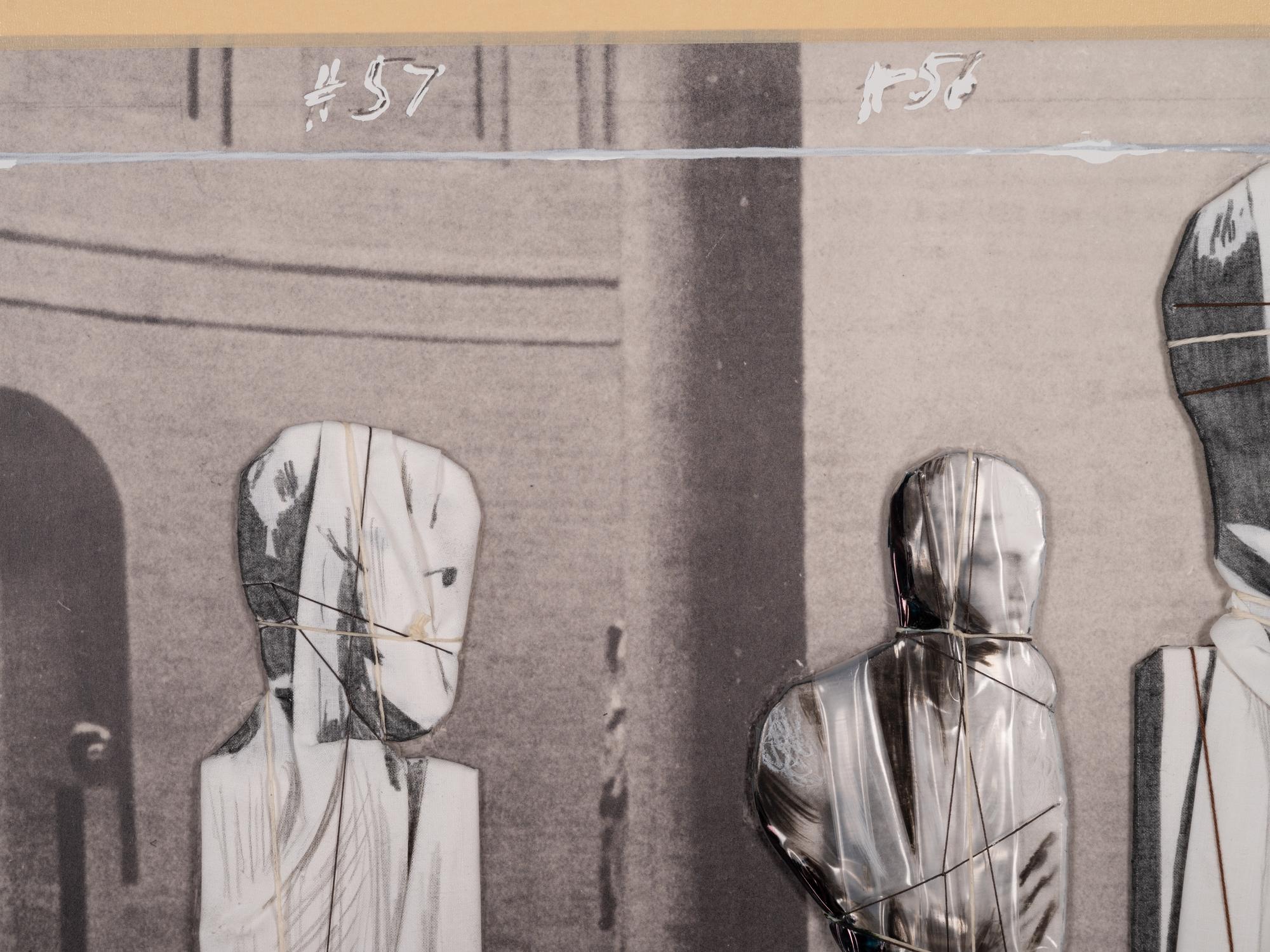 Wrapped Roman Sculptures, Project for Die Glyptothek - Munchen