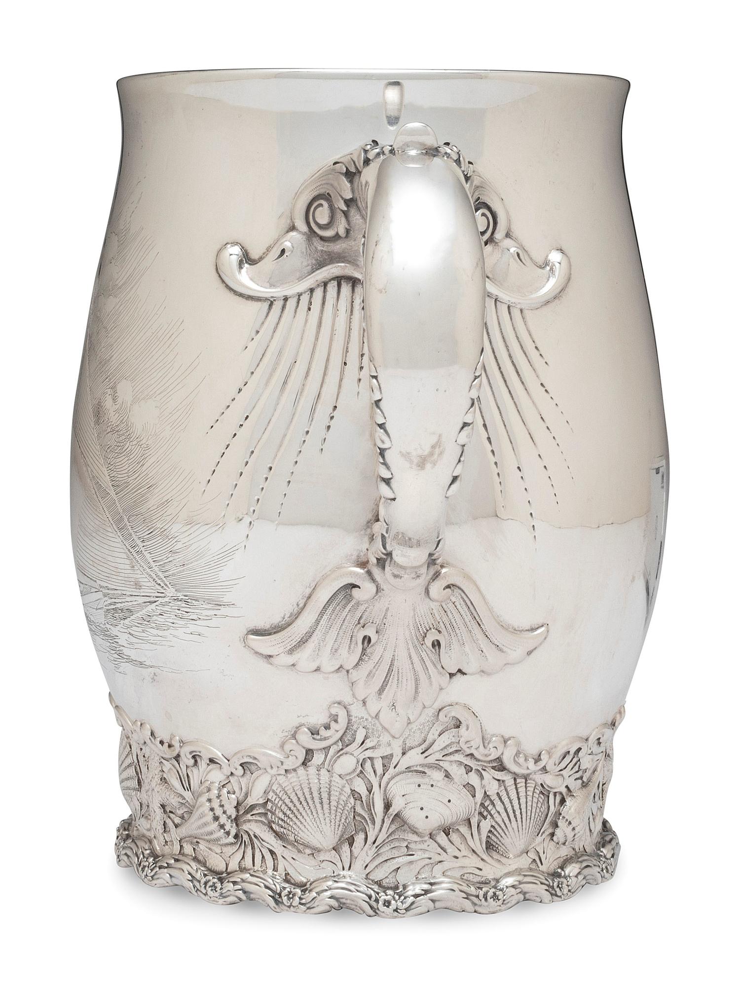An American Silver Water Pitcher