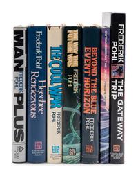 POHL, Frederik (1919-2013). A group of 7 FIRST EDITIONS, ALL SIGNED, comprising: