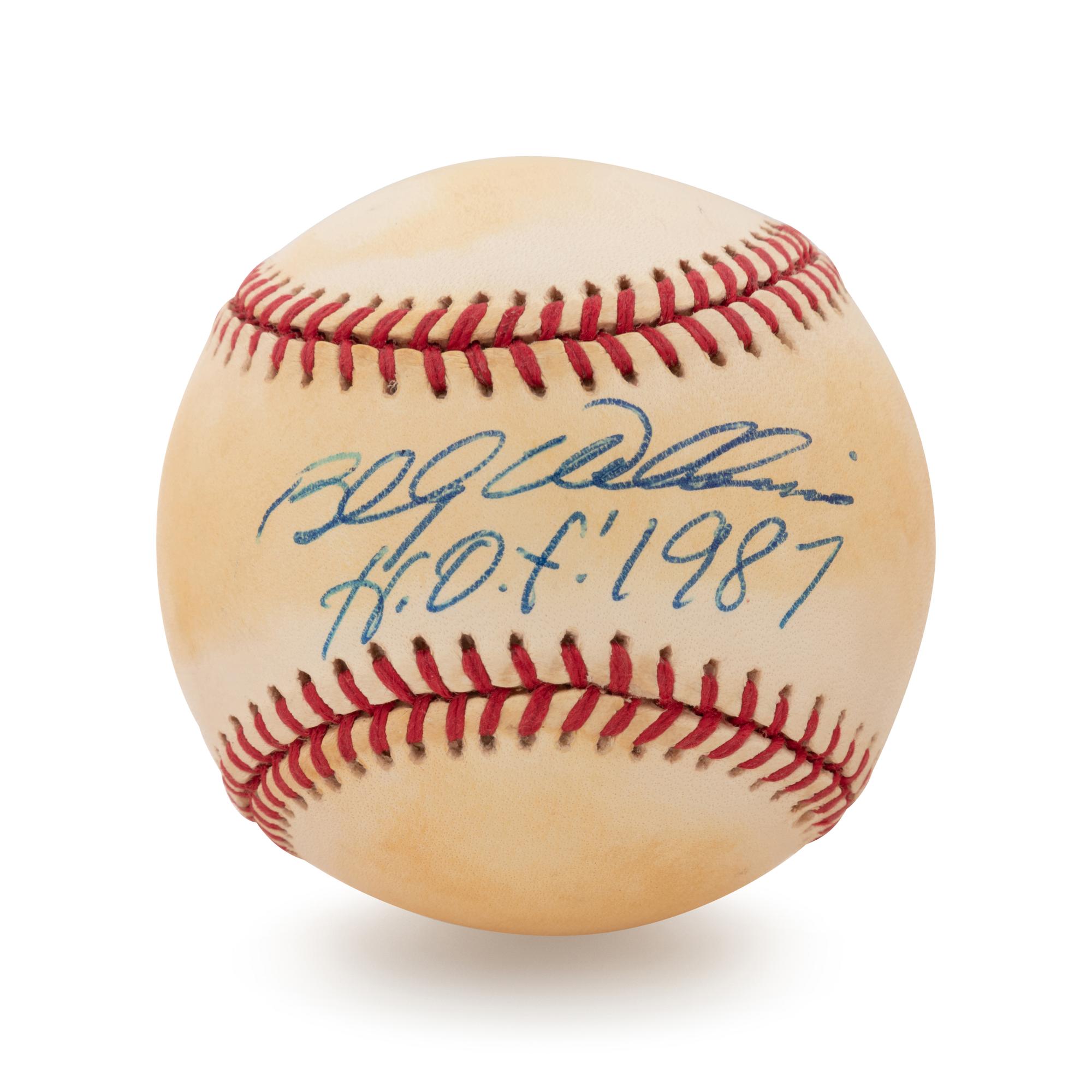 A Group of Four Chicago Cubs Signed Baseballs Including Ernie Banks, Fergie Jenkins, Sammy Sosa and Billy Williams