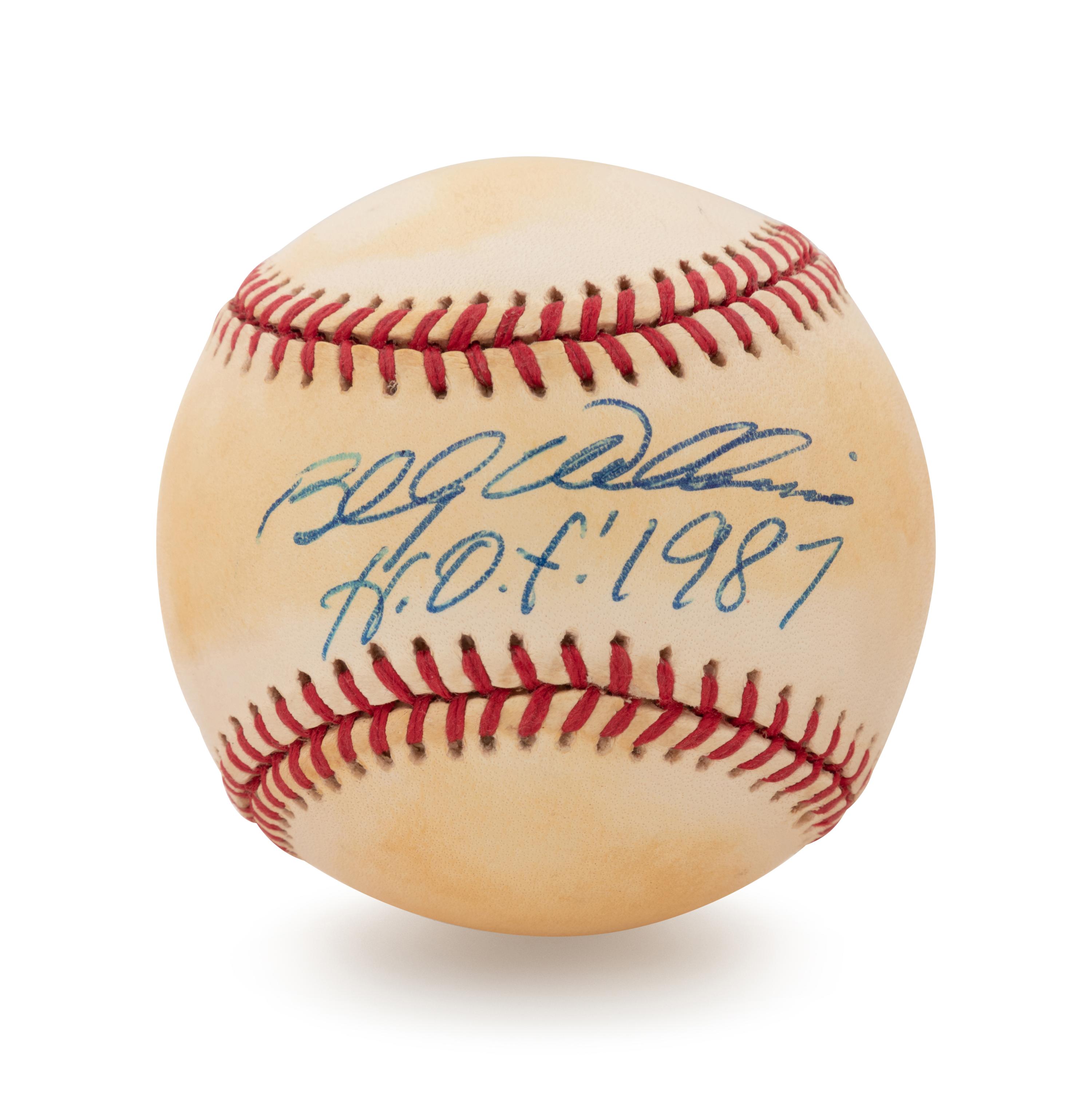 A Group of Four Chicago Cubs Signed Baseballs Including Ernie Banks, Fergie Jenkins, Sammy Sosa and Billy Williams