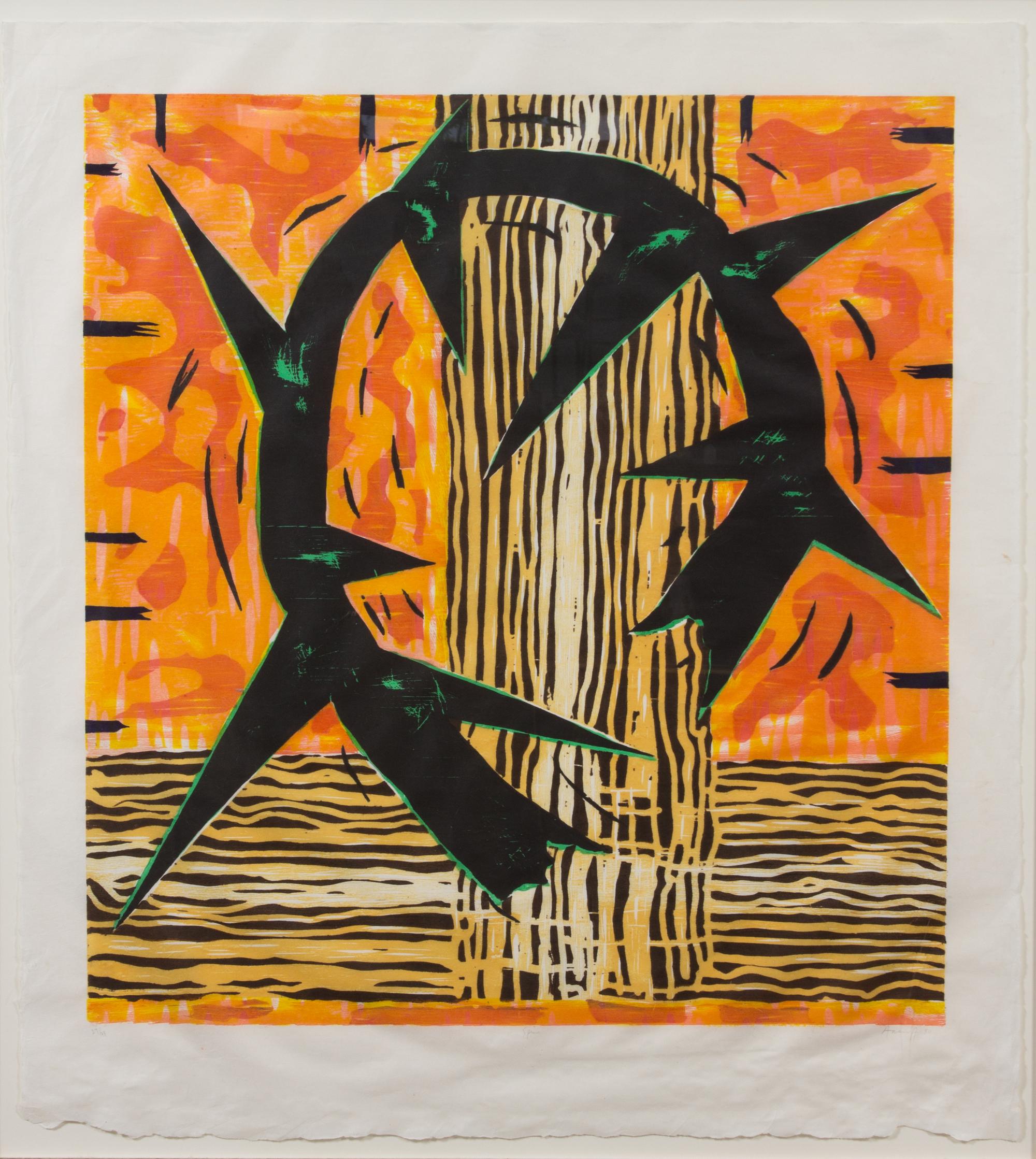 Gregory Amenoff, (American, b. 1948), Spine, 1990