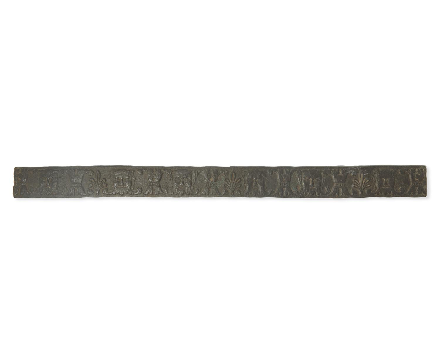 A Cast Iron Frieze, European, 17th / 18th Century