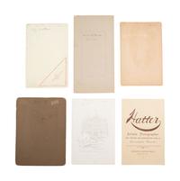 [EARLY PHOTOGRAPHY]. 83 cabinet & large format photos, incl. children, families, students, & a band