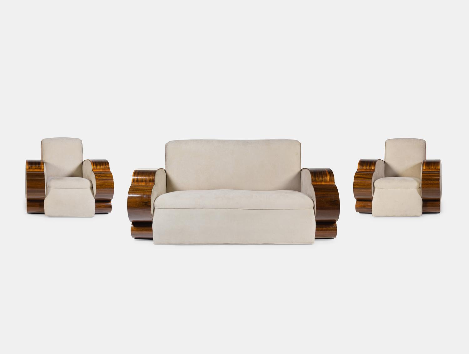 Three-Piece Seating Suite, Circa 1930s