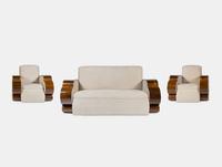 Three-Piece Seating Suite, Circa 1930s