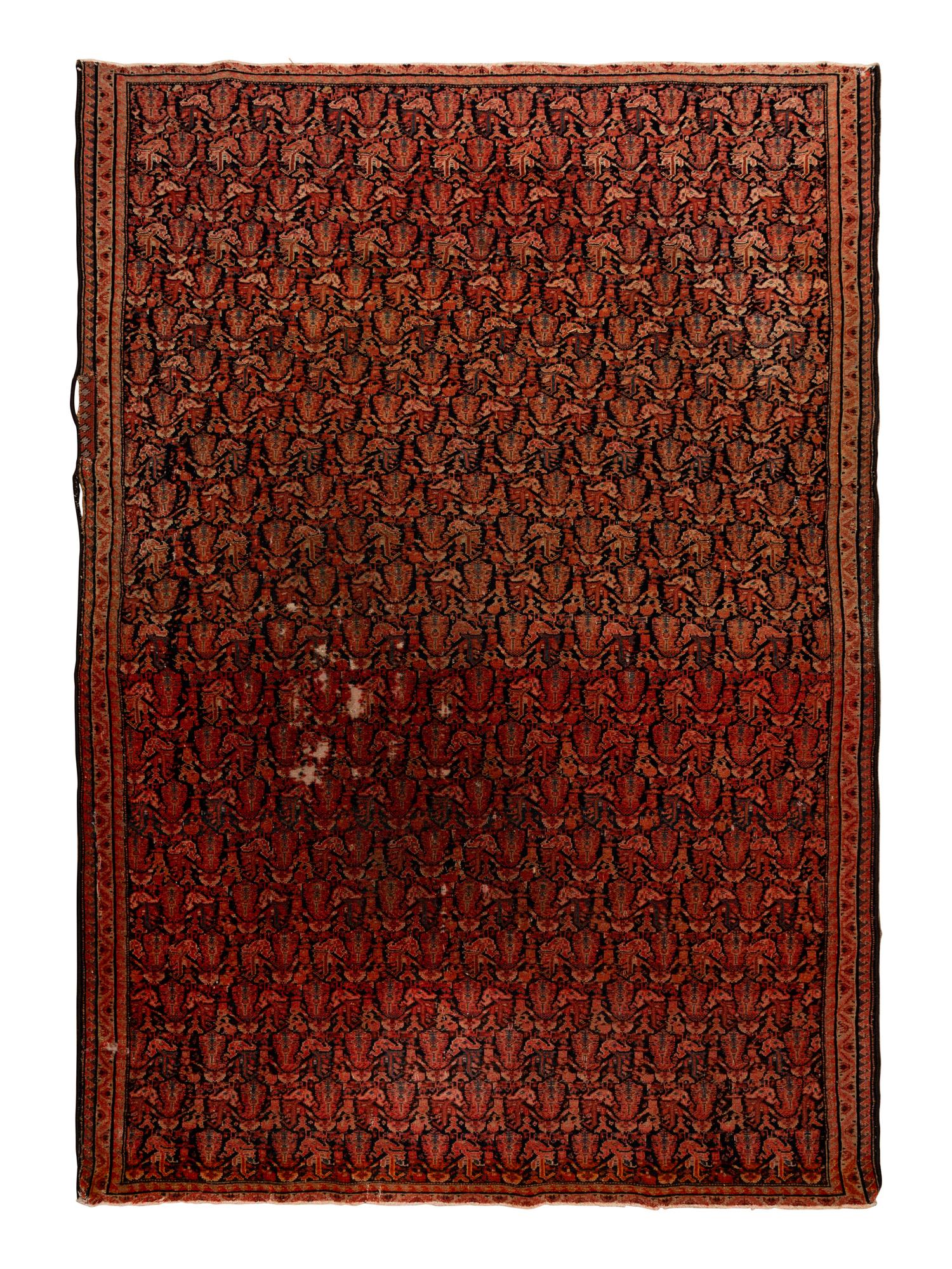 A Senneh Wool Rug