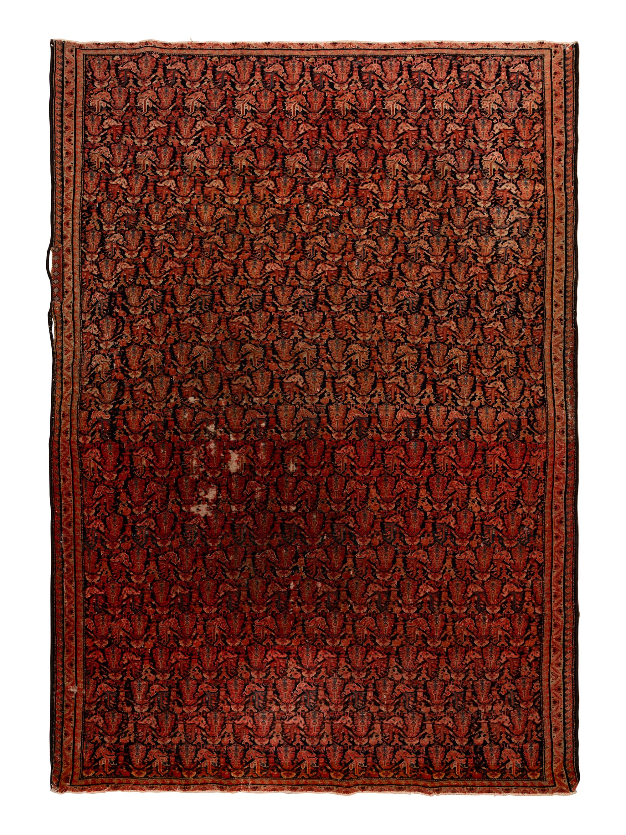 A Senneh Wool Rug