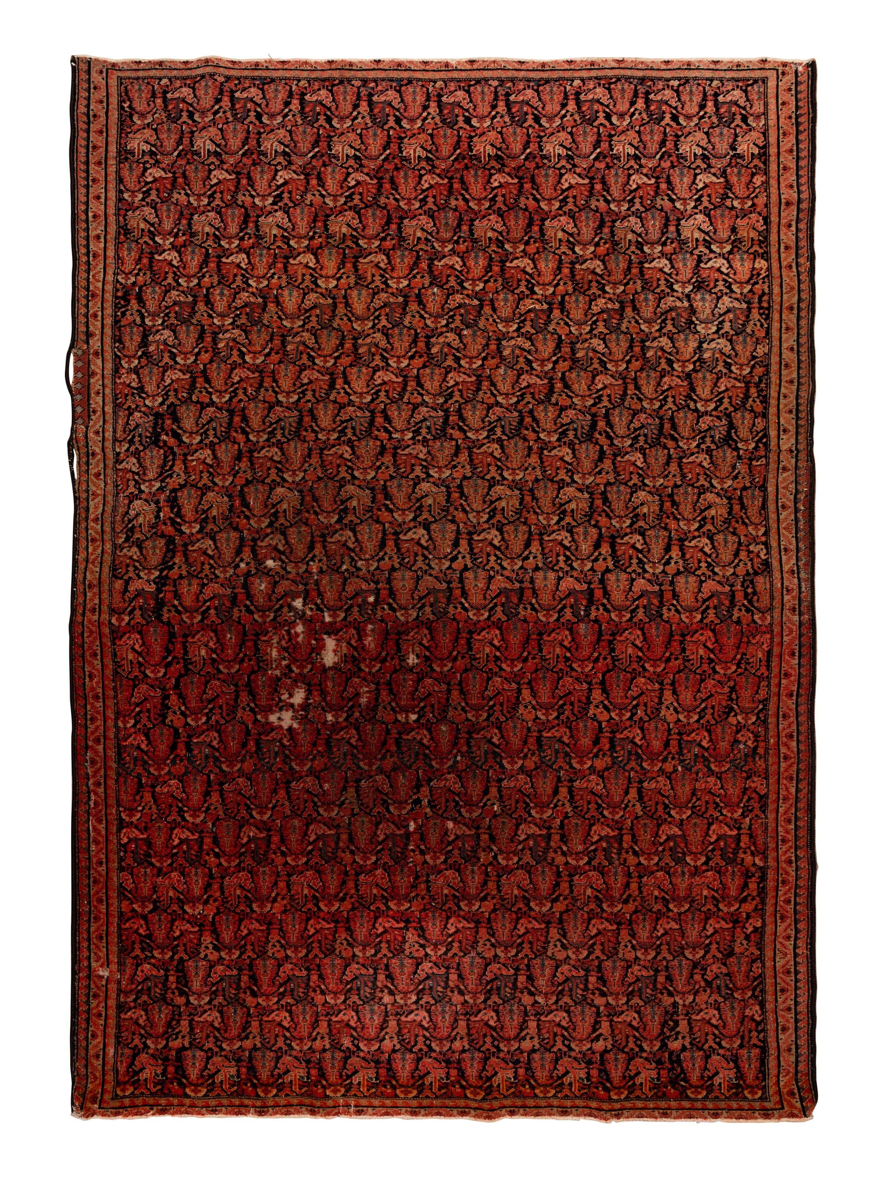 A Senneh Wool Rug