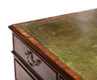 A George III Mahogany Double Partners Desk