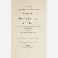 [Travel & Exploration] [Portugal and Spain] Bradford, Rev. William Sketches of the Country, Character, and Costume, in Portugal and Spain...