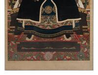 A Pair of Portraits of a Manchu Royal Prince and Princess