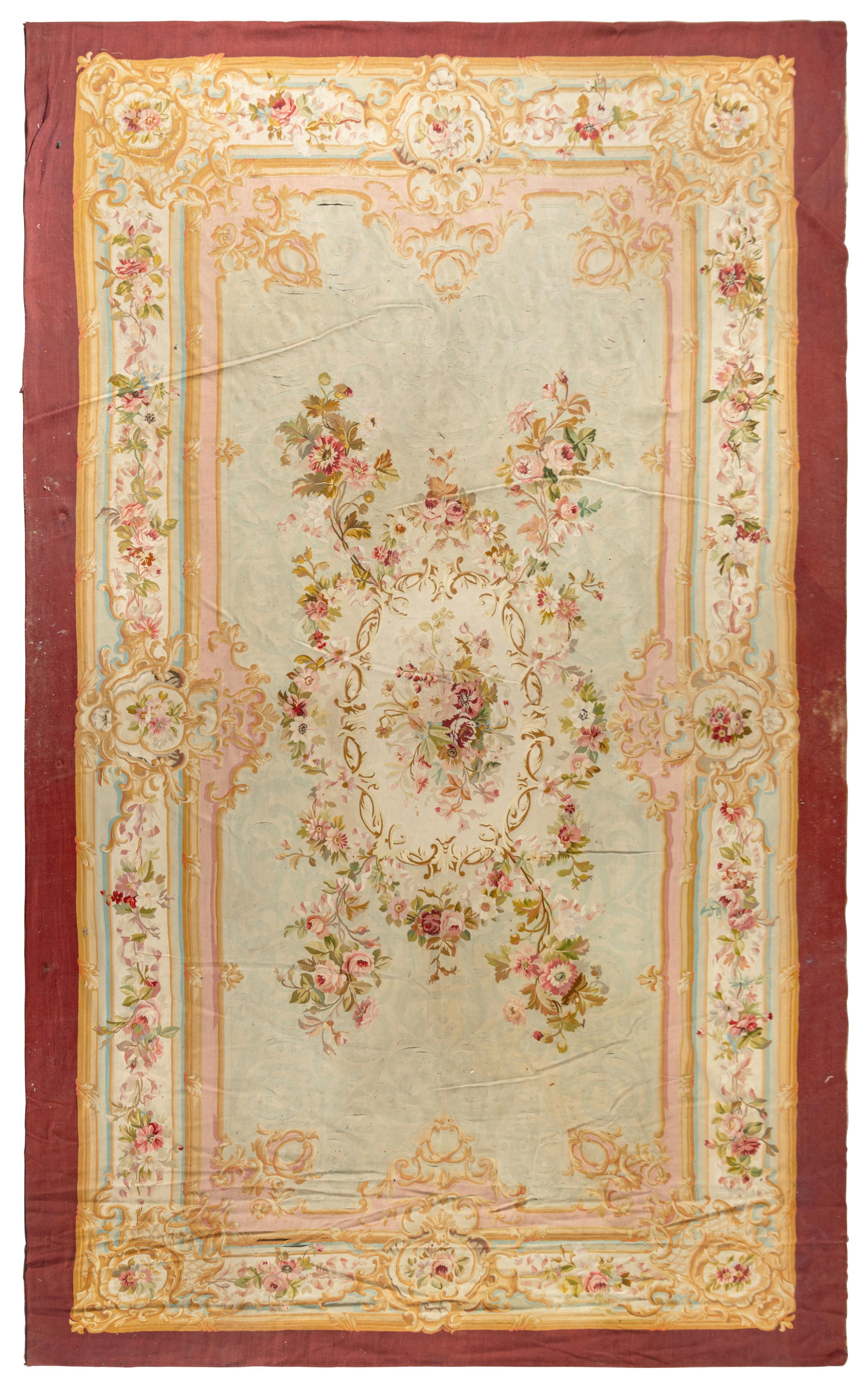 An Aubusson Style Carpet