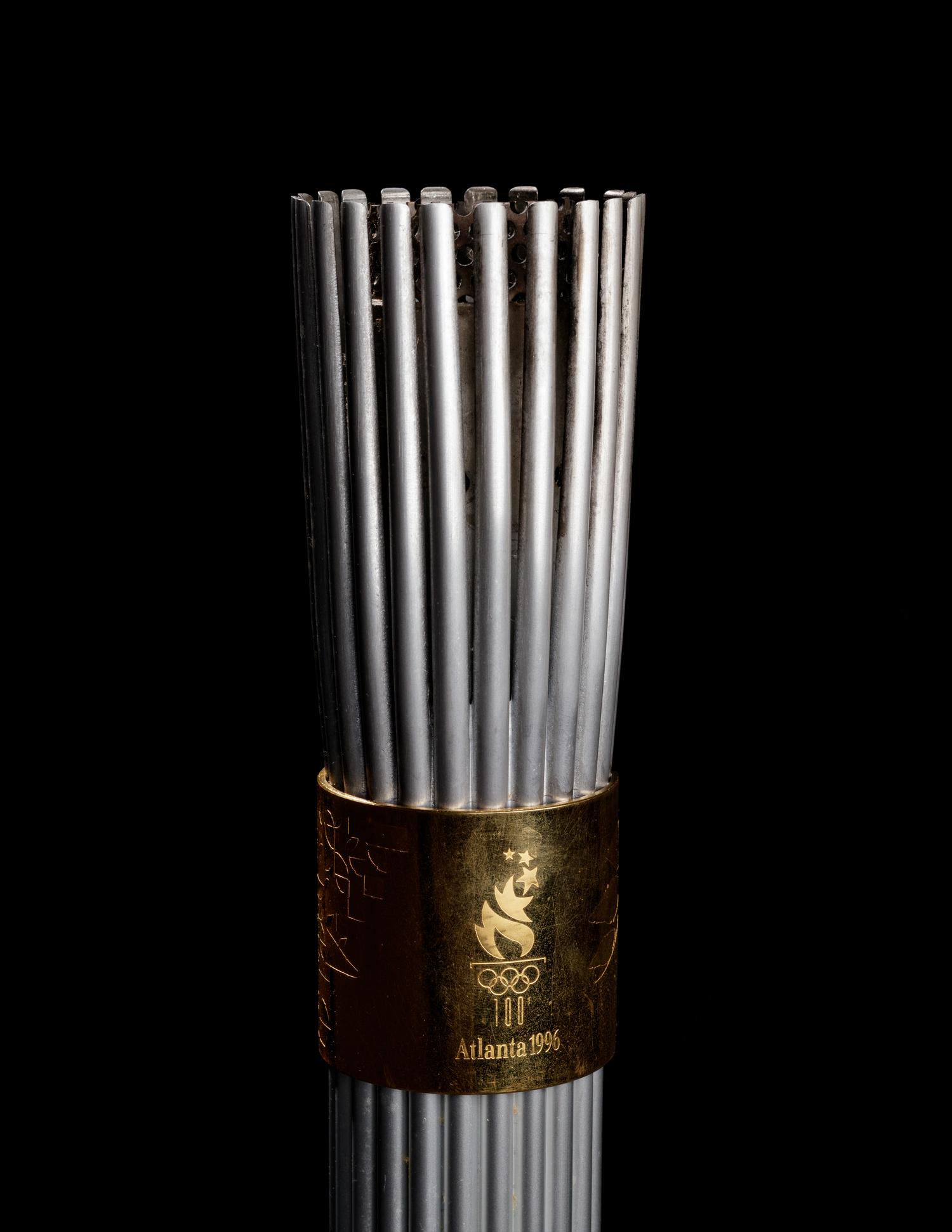 A 1996 Atlanta Olympics Relay Torch,