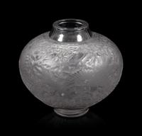 A Lalique Aras Vase