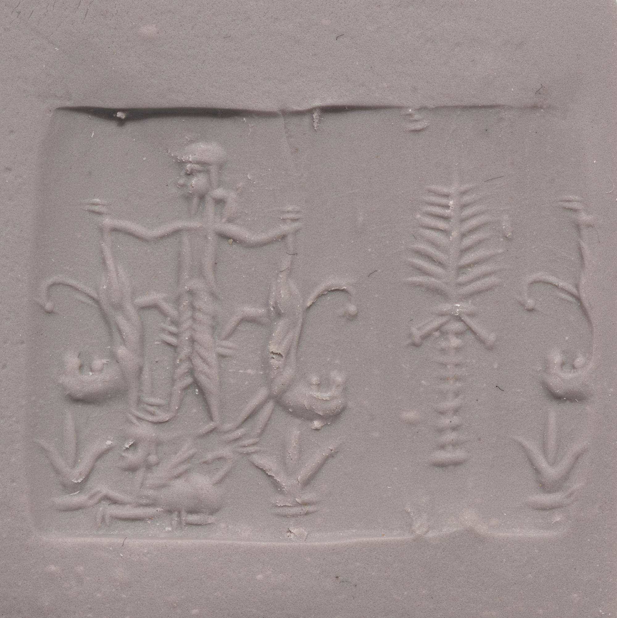 A Neo-Babylonian Banded Agate Cylinder Seal with the Master of Animals