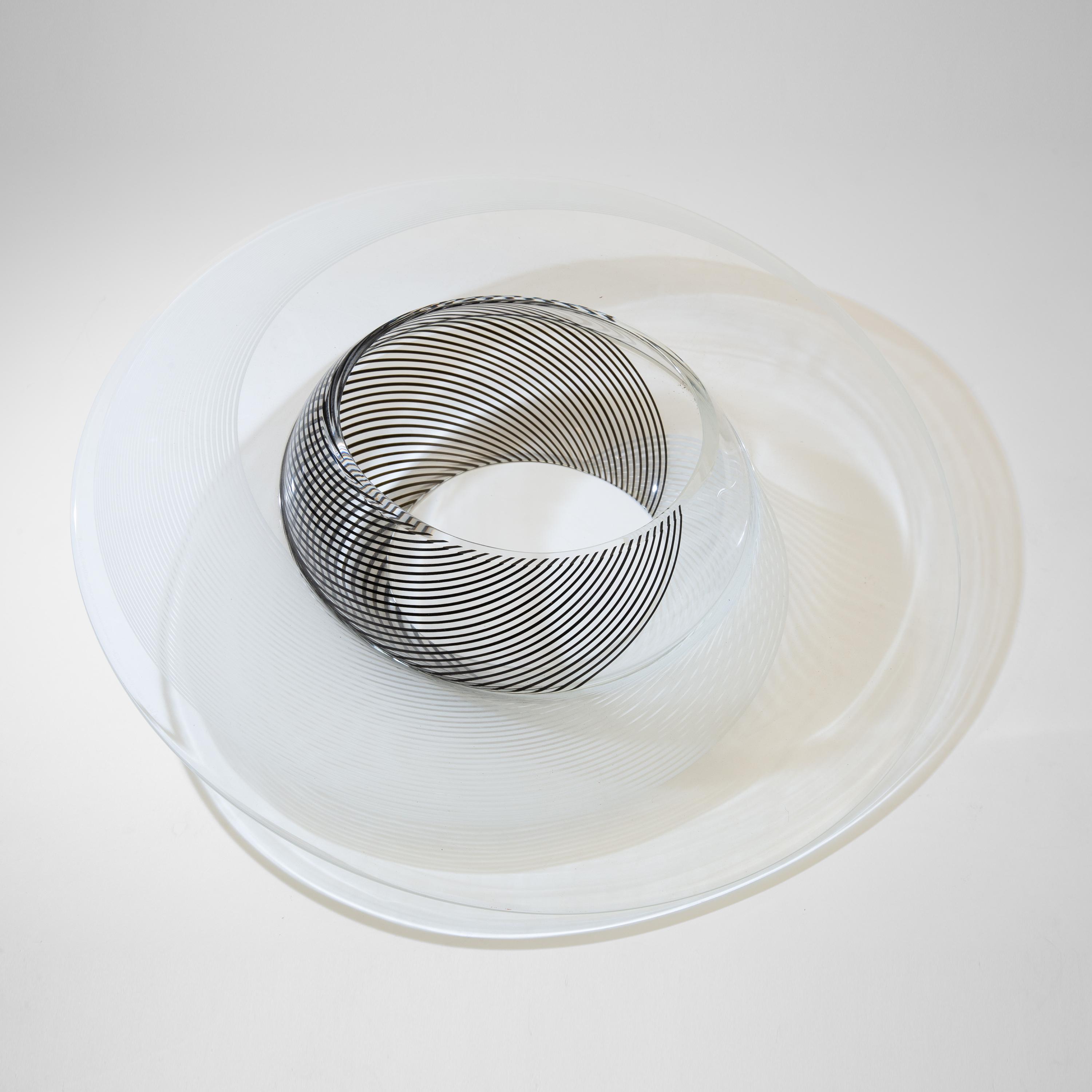 Lino Tagliapietra (Italian-American, b. 1934) — Saturno Glass Sculpture, 1988