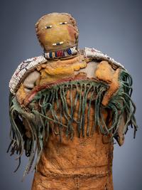 Cheyenne Beaded Hide Doll