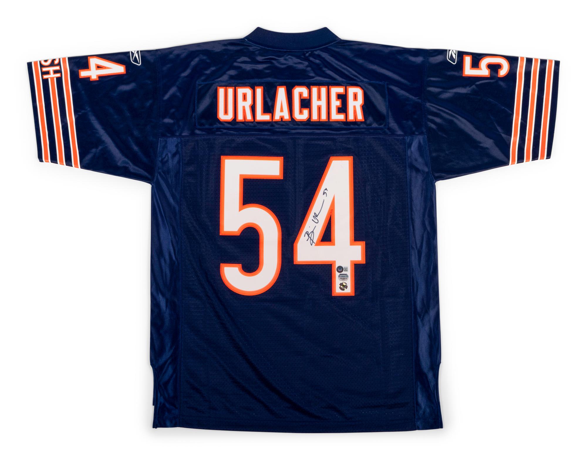 A Group of Seven Chicago Bears Signed Items Including Gale Sayers and Dick Butkus Jerseys (BAS Beckett Authentication Services Certified),