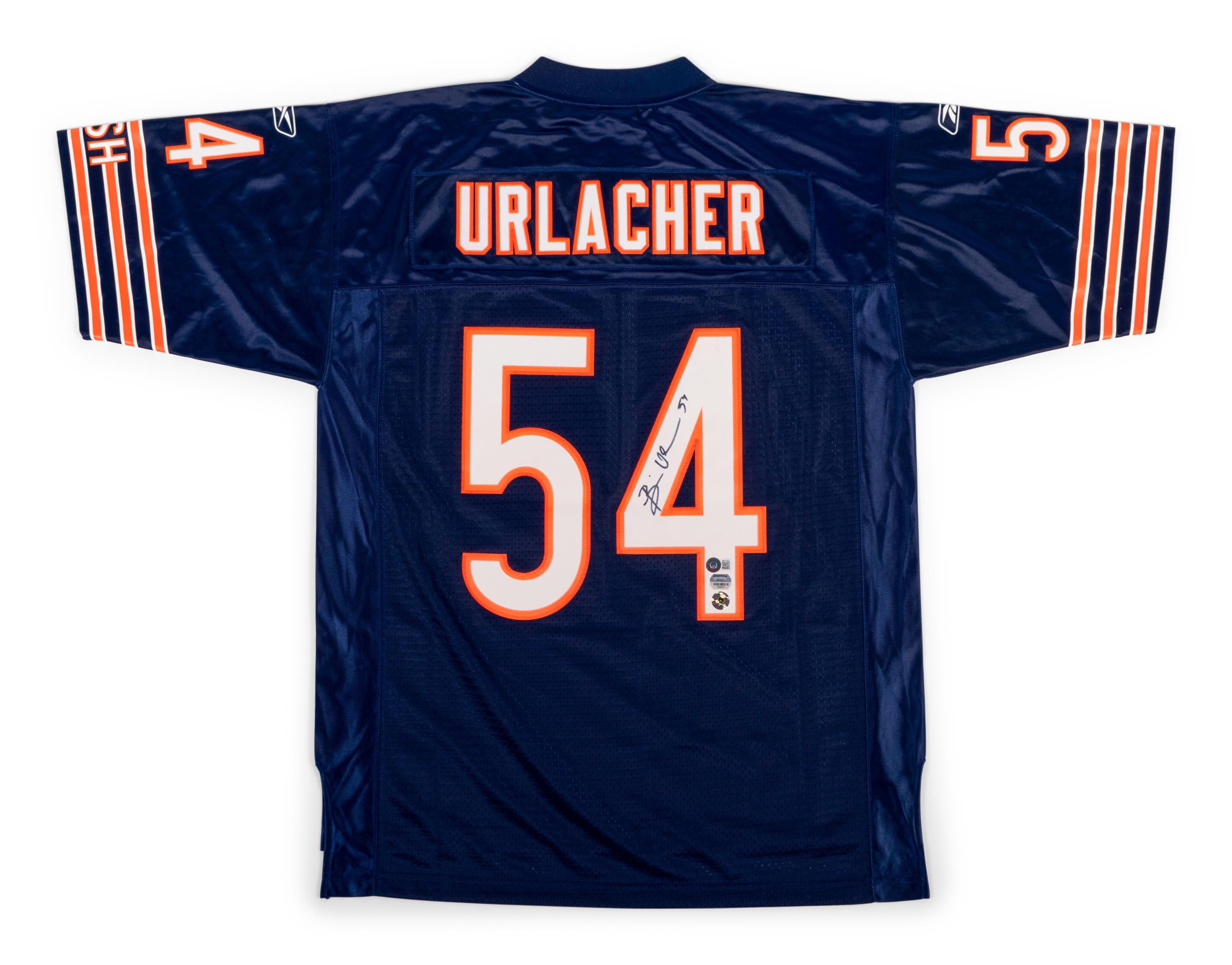 A Group of Seven Chicago Bears Signed Items Including Gale Sayers and Dick Butkus Jerseys (BAS Beckett Authentication Services Certified),