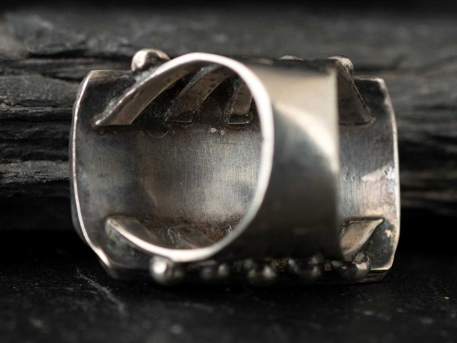 Navajo Silver and Turquoise Ring